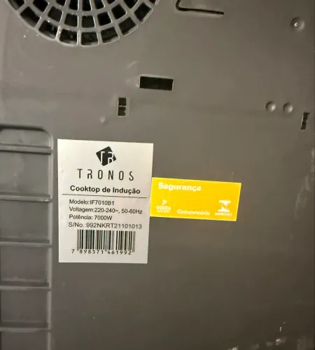 Cooktop indução Tronos novo