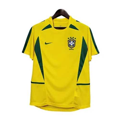 Camisa Retro Brasil 2002 Amarela Selecao - Nova - P ao 2GG
