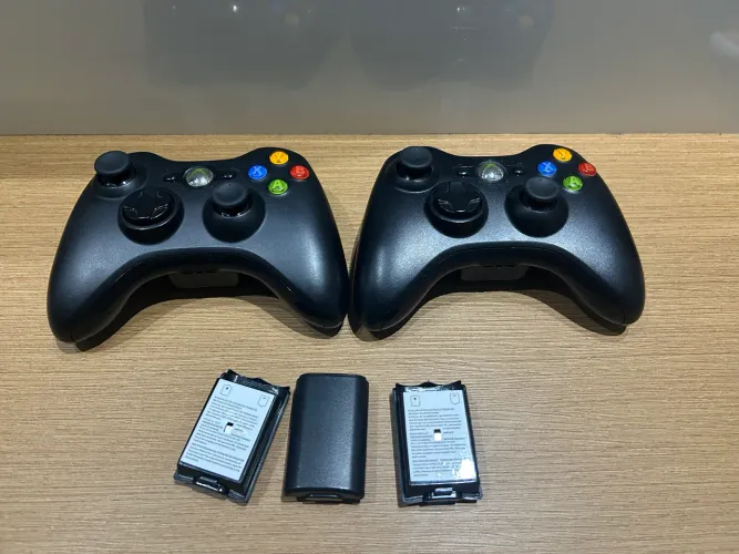 Xbox 360, controle, jogos, fonte