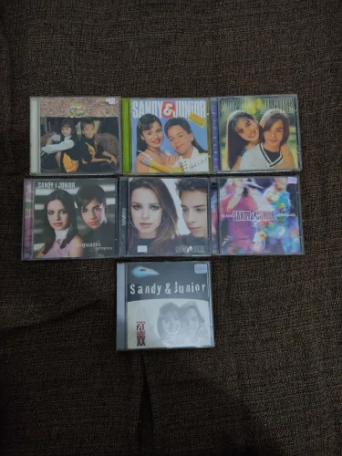 CD's Sandy e Junior (Lote)