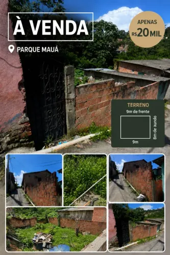 Terreno no Parque Mauá 