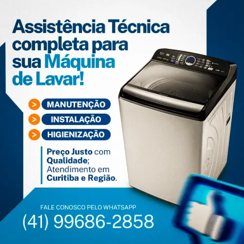Assistência Técnica de Máquinas de Lavar em Curitiba e Região ?