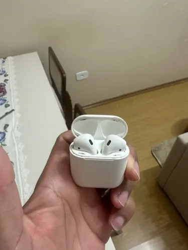 AirPods 1 geração com caixa e nota fiscal 