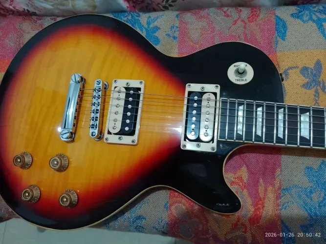 Guitarra Les Paul paul captadores malagoli