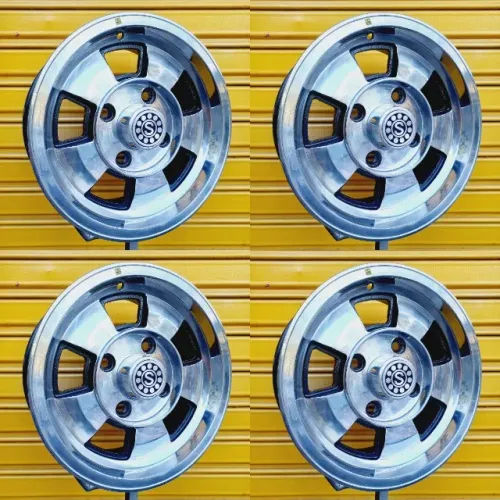 Roda Guidon Scorro Tijolinho Fusca 14x6 4x130 Jogo