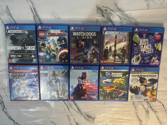 Lote de Jogos PS4 Originais