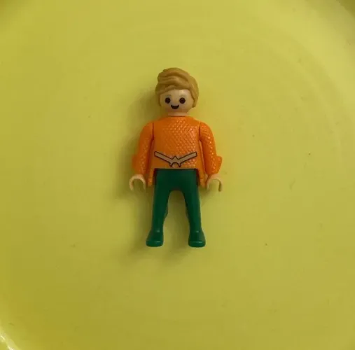 Kinder Ovo Joy DC Playmobil Aquaman Joker Batman Coringa Boneco Mulher Maravilha Figure