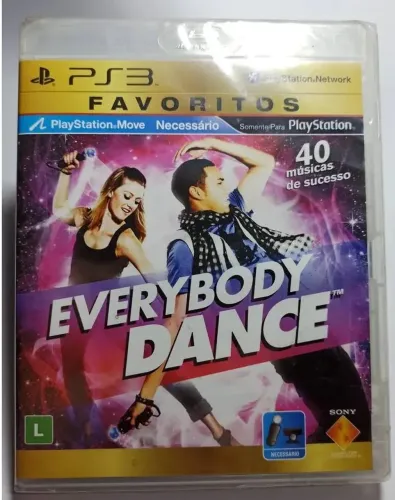 Evebody Dance Edição Favoritos Ps3 Cib Lacrado