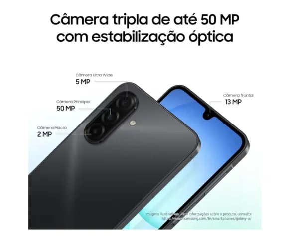 Samsung Galaxy A17 4G 128GB Preto Novo Lacrado