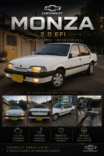 Chevrolet Monza GLS/ Hi-tech 2.0 EFI 2P E 4P 1995