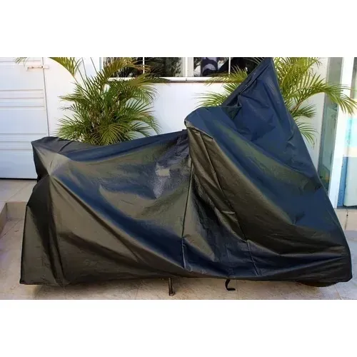 Capa para moto flanelada
