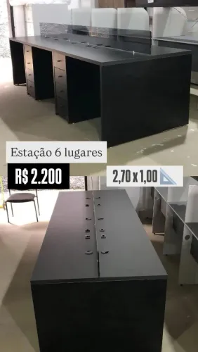 Estação de Trabalho 6 lugares