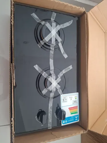 Fogão Cooktop duas bocas, novo!