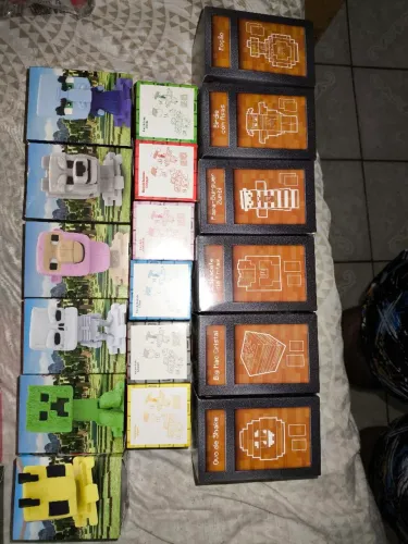 Coleção Minecraft Mc Lanche Feliz