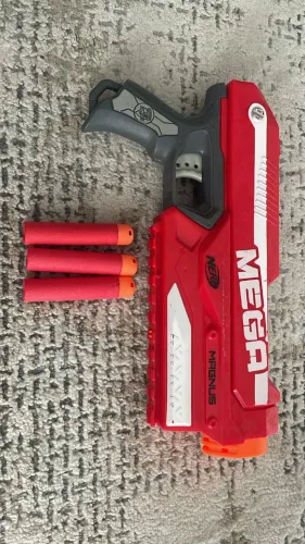 Nerf N-Strike Mega Magnus Original + 3 Dardos MEGA