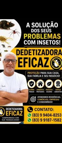 Dedetizadora EFICAZ  saude ambiental 