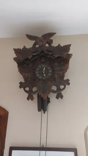 Relógio cuco antigo - Raridade
