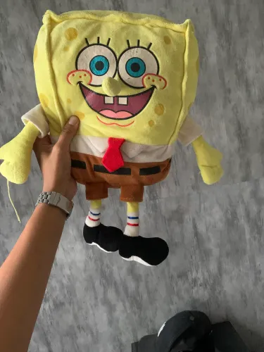 pelúcia bob esponja original nickelodeon