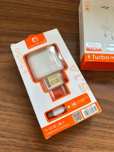 Carregador Turbo H'maston 25W (Android)