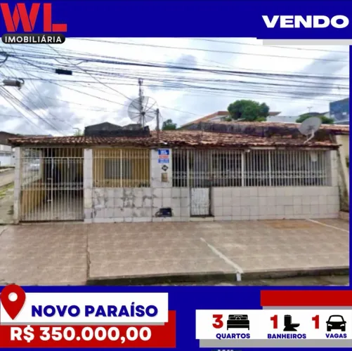 Vendo - casa no Novo paraiso