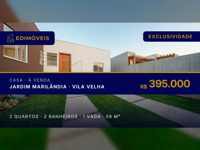 Seu espaço ideal em Jardim Marilândia: casa com 2 quartos e área gramada!
