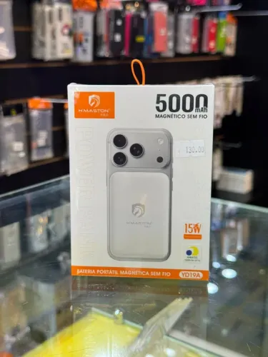 Carregador magnético portátil hmaston 5.000mAh