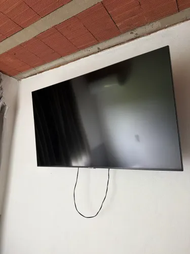 Tv sansung 55 tela queimada