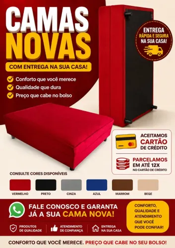 Cama de casal Nova