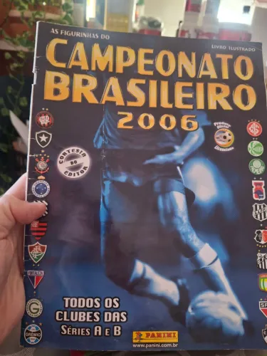Álbum figurinhas Campeonato Brasileiro 2006 Panini (Completo)
