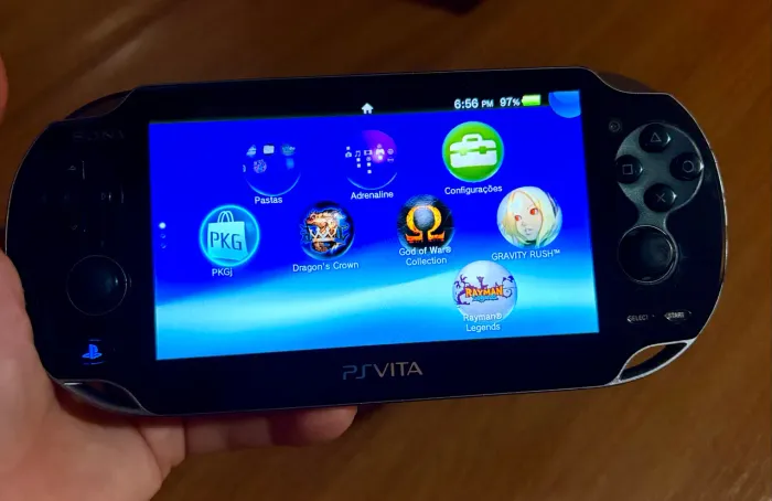 Psvita + SD2Vita 64GB Desbloqueado