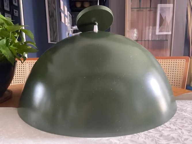 Luminaria Redonda Verde Tok Stock