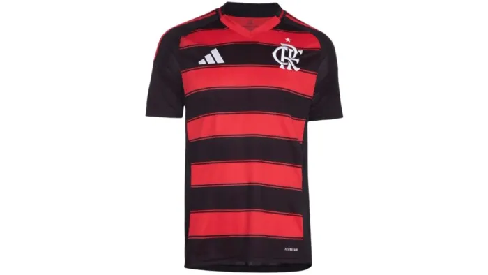 Camisa Flamengo Home Adidas Temporada 25/26 PROMOÇÃO MALUCA 