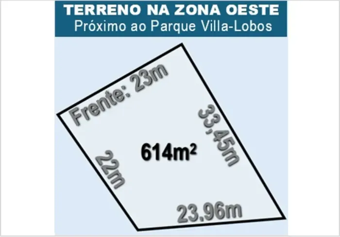 Lote/Terreno para venda com 614 metros quadrados em Vila Hamburguesa - São Paulo - São Pau