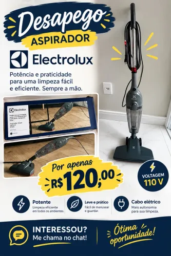 Aspirador Eletrolux seminovo 127v