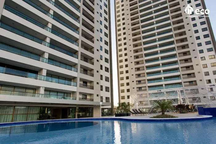 Apto com 126m², 3 suítes, Pos. Nascente, 26º andar, 2 Vagas soltas, planejados básicos