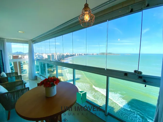 Apartamento à venda de frente para o mar na Praia do Morro em Guarapari - Alto padrão