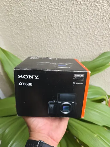Câmera Sony a6600 4k