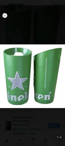 Porta cerveja Heineken 