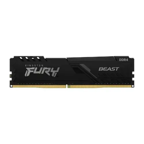 Memória RAM Kingston Fury Beast, 16GB, 3200MHz, DDR4, CL16, Preto
