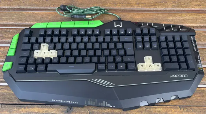 Teclado Warrior TC 199 multilaser