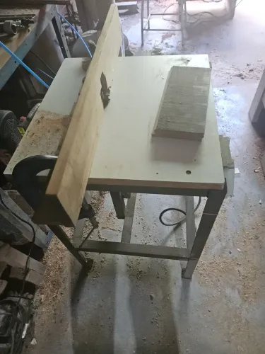 Tupia de mesa profissional + 2 Fresas macho e fêmea