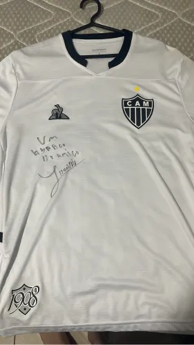 VENDO CAMISA DO GALO ORIGINAL AUTOGRAFADA PELO LEANDRO DONIZETE
