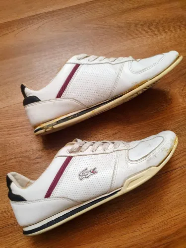 Tênis Lacoste Garonne CI Spm Masculino 38 Couro Branco