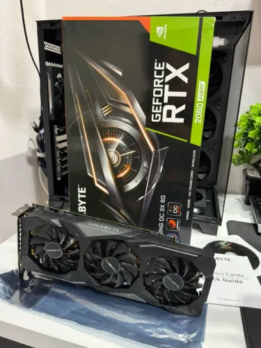 Placa de Vídeo RTX 2060 Super 8GB Gigabyte 3 Fans