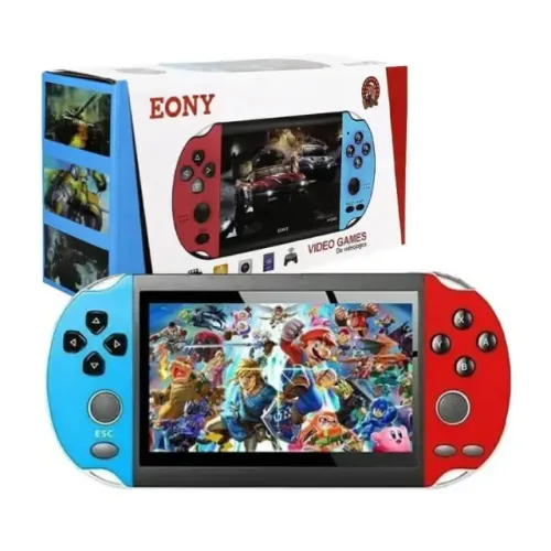 Console de Mão Retrô Memoria Expansivel Tela 4.8" +10000 Jogos Classicos/Retro 