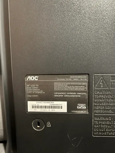 TV LCD AOC 26