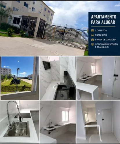 apartamento 2/4 Condomínio Lago Azul ao lado do Setor Maysa próximo a Rodovia dos Romeiros