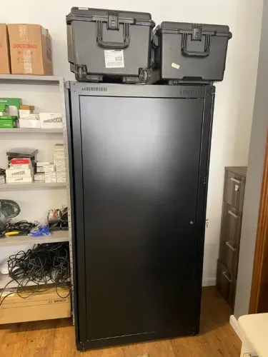 Rack 19'' 40u X 870 Porta De Vidro - Multiway