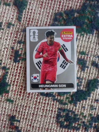 Vende-se legenda heungmin son prata (extra sticker
