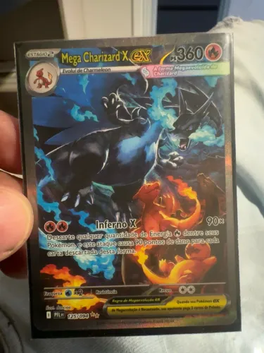 Card Pokémon Mega Charizard X ex (125/094)